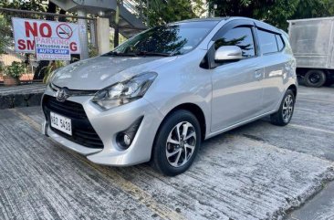 Pearl White Toyota Wigo 2017 for sale in Pasig