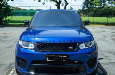 Selling Blue Land Rover Range Rover Sport 2017 in Muntinlupa