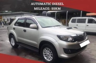 Selling Brightsilver Toyota Fortuner 2014 in Pasig