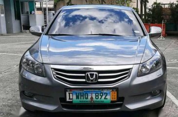 Silver Honda Accord 2012 for sale in Mandaluyong