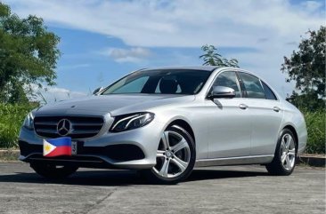 Pearl White Mercedes-Benz E-Class 2017 for sale in Quezon