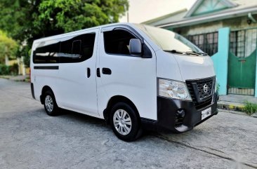 Selling Pearl White Nissan Nv350 Urvan 2018 in Bacoor