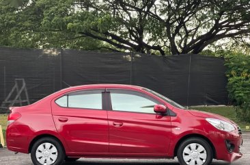 Red Mitsubishi Mirage 2014 for sale in Manual