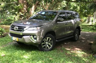 Silver Toyota Fortuner 2017 for sale in Automatic