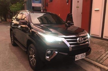 Sell Black 2018 Toyota Fortuner in Angeles