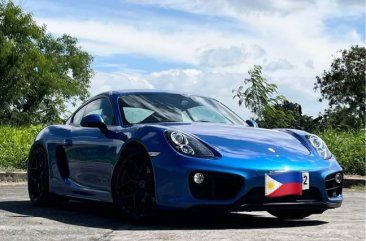 Selling Blue Porsche Cayman 2016 in Quezon