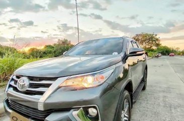 Grey Toyota Fortuner 2017 for sale in Angeles