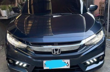 Grey Honda Civic 2017 for sale in Manila