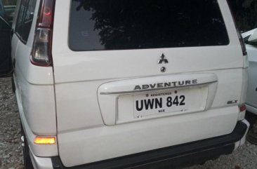 White Mitsubishi Adventure 2014 for sale in Marikina