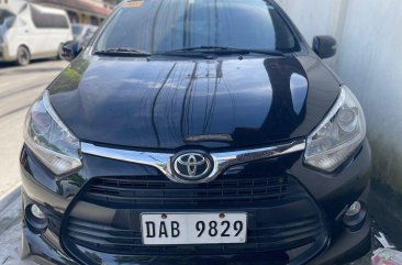 Selling Black Toyota Wigo 2018 in Quezon City