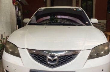 Selling Pearl White Mazda 3 2010 in Pasig