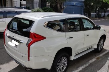 Sell Pearl White 2017 Mitsubishi Montero Sport in Las Piñas