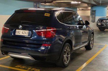  Blue BMW X3 2018 for sale in Automatic