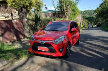 Red Toyota Wigo 2019 for sale in Automatic