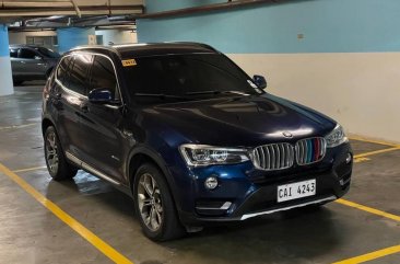  Blue BMW X3 2018 for sale in Automatic