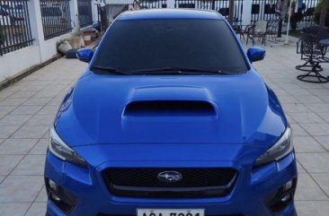 Blue Subaru Wrx 2015 for sale in Automatic