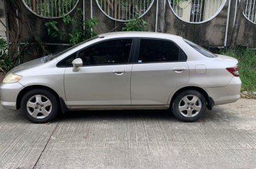 Silver Honda City 2004 for sale in Las Piñas