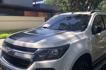 White Chevrolet Trailblazer 2018 for sale in Muntinlupa