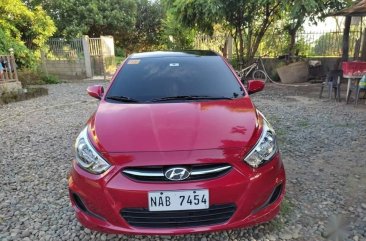 Selling Red Hyundai Accent 2016 in Caloocan