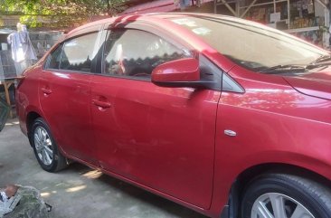 Red Toyota Vios 2014 for sale in Manual