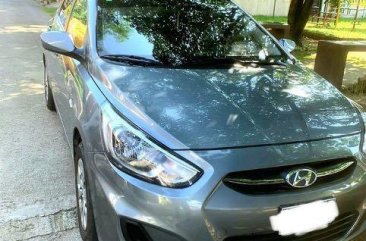 Grey Hyundai Accent 2018 for sale in Automatic