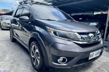 Grey Honda BR-V 2017 for sale in Las Piñas