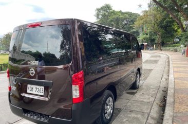 Brown Nissan Urvan 2020 for sale in Quezon City