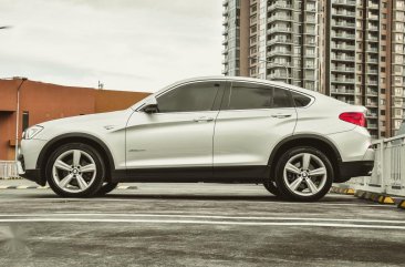 Silver BMW X4 2016 for sale in Automatic