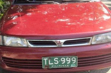 Red Mitsubishi Lancer 1994 for sale in Quezon