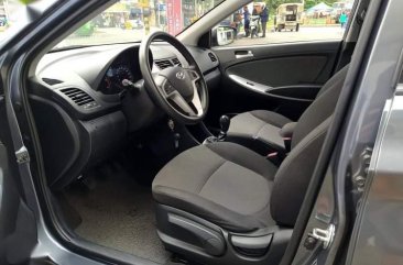 Sell Grey 2013 Hyundai Accent in Quezon City