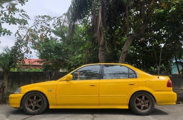 Yellow Honda Civic 1996 for sale in Manila