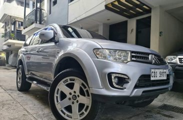 Brightsilver Mitsubishi Montero 2015 for sale in Quezon