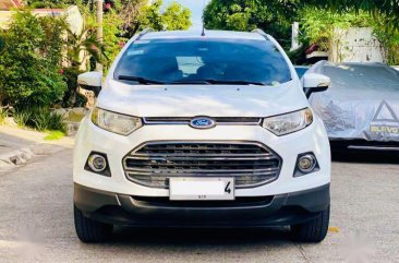 Pearl White Ford Ecosport 2014 for sale in Malvar