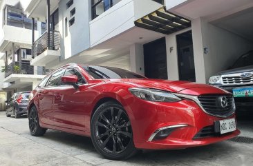 Selling Red Mazda 6 2017 in Quezon