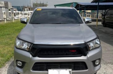 Silver Toyota Hilux 2019 for sale in Automatic