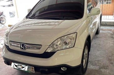 White Honda Cr-V 2008 for sale in Parañaque