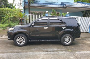 Black Toyota Fortuner 2012 for sale in San Mateo