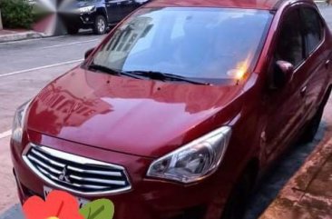 Selling Red Mitsubishi Mirage G4 2016 in Quezon