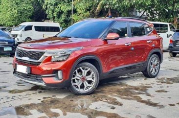 Red Kia Seltos 2020 for sale in Automatic