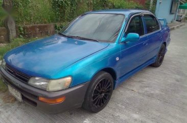Blue Toyota Corolla 1995 for sale in Caloocan