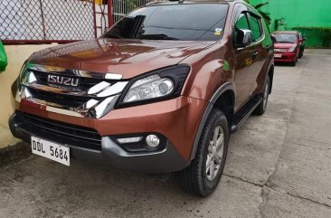 Selling Brown Isuzu MU-X 2016 in San Fernando