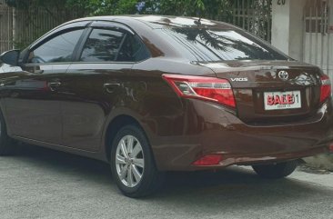 Brown Toyota Vios 2014 for sale in Quezon City