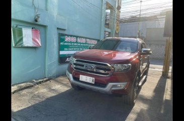 Red Ford Everest 2016 SUV for sale 