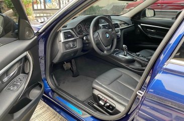 Selling Blue BMW 318D 2018 in Quezon