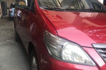 Selling Red Toyota Innova 2013 in Pasig