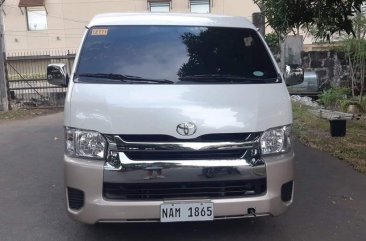 Pearl White Toyota Hiace 2018 for sale in Automatic