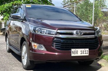 Red Toyota Innova 2018 for sale in Automatic