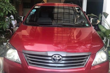 Selling Red Toyota Innova 2013 in Pasig