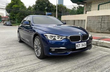 Selling Blue BMW 318D 2018 in Quezon