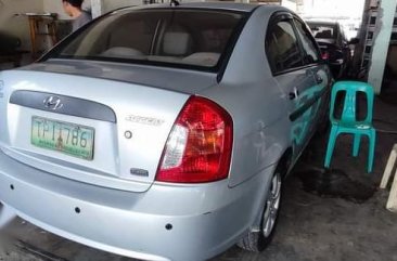 Silver Hyundai Accent 2011 for sale in Manual